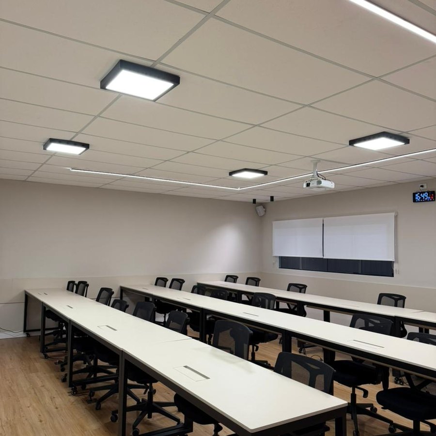 Sala da imersão preparada na sede da KR